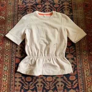🍋Lululemon Peplum Short sleeve Sweatshirt